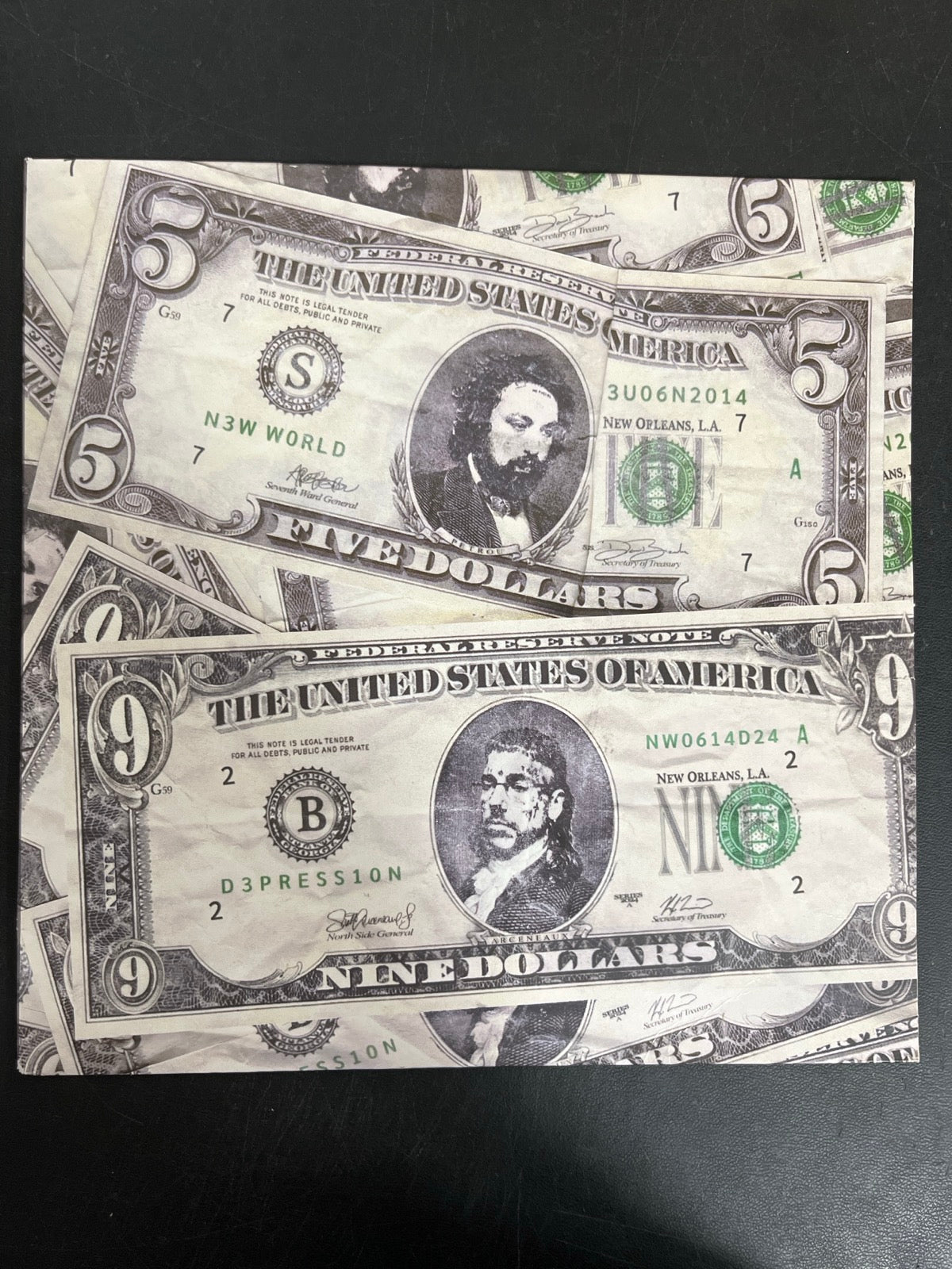 FRONT - $uicideboy$ - New World Depression Clear Vinyl USED NOT TESTED