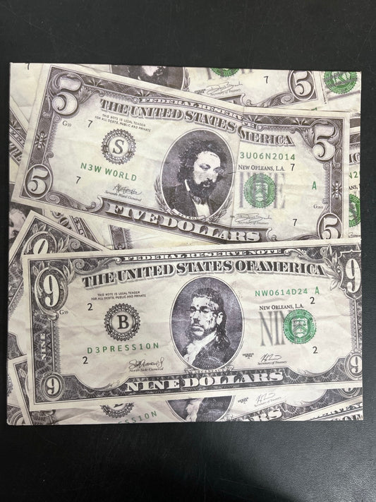 FRONT - $uicideboy$ - New World Depression Clear Vinyl USED NOT TESTED