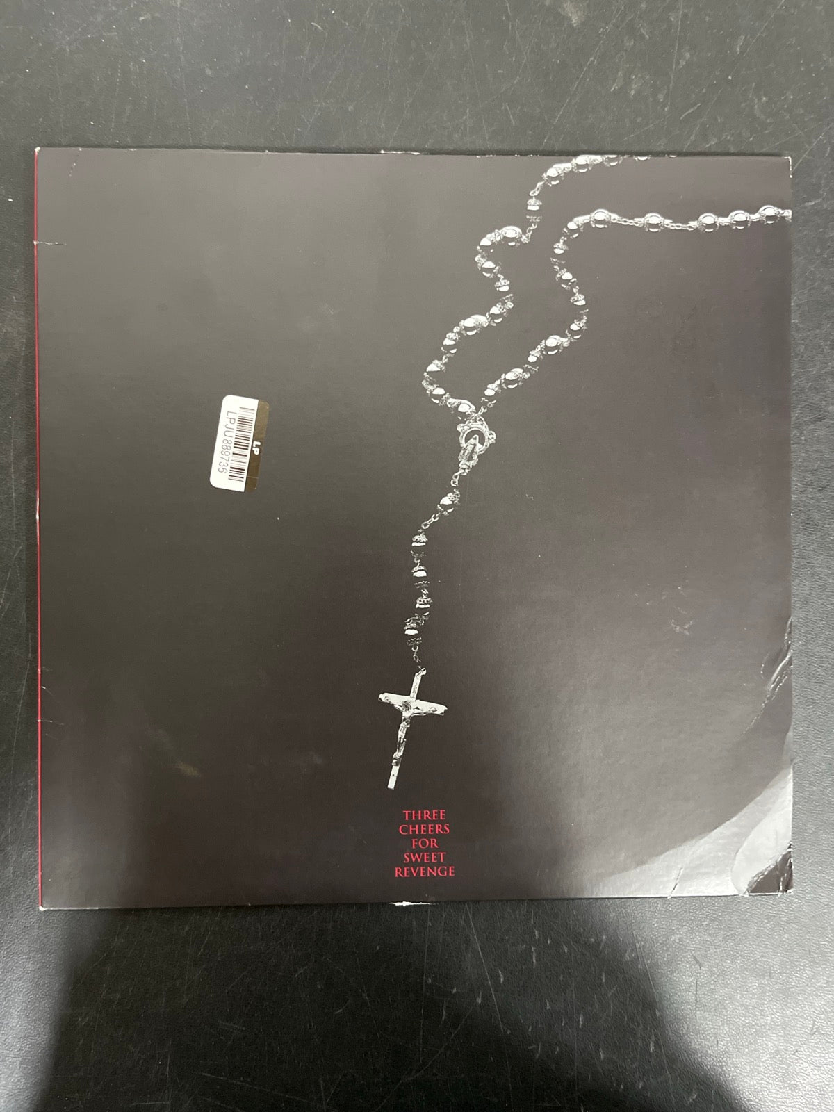 FRONT - My Chemical Romance - Three Cheers ... LE Red / Black Vinyl USED NOT TESTED
