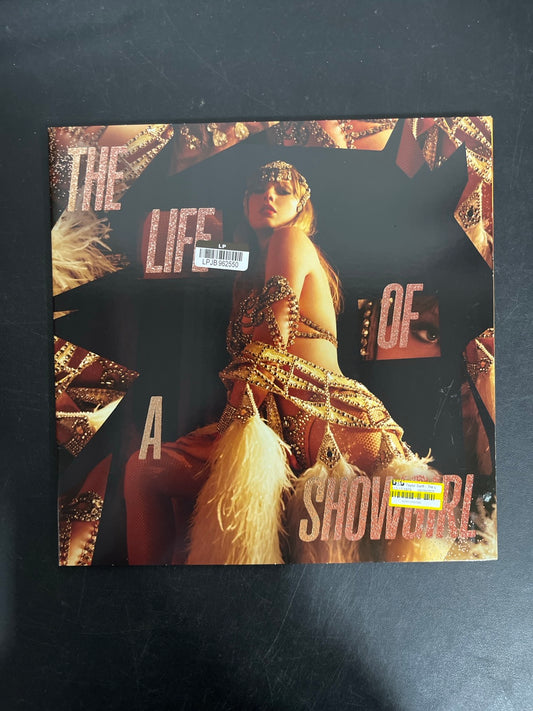 FRONT - Taylor Swift - The Life of a ... LE 180gm Pink Yellow Vinyl USED NOT TESTED
