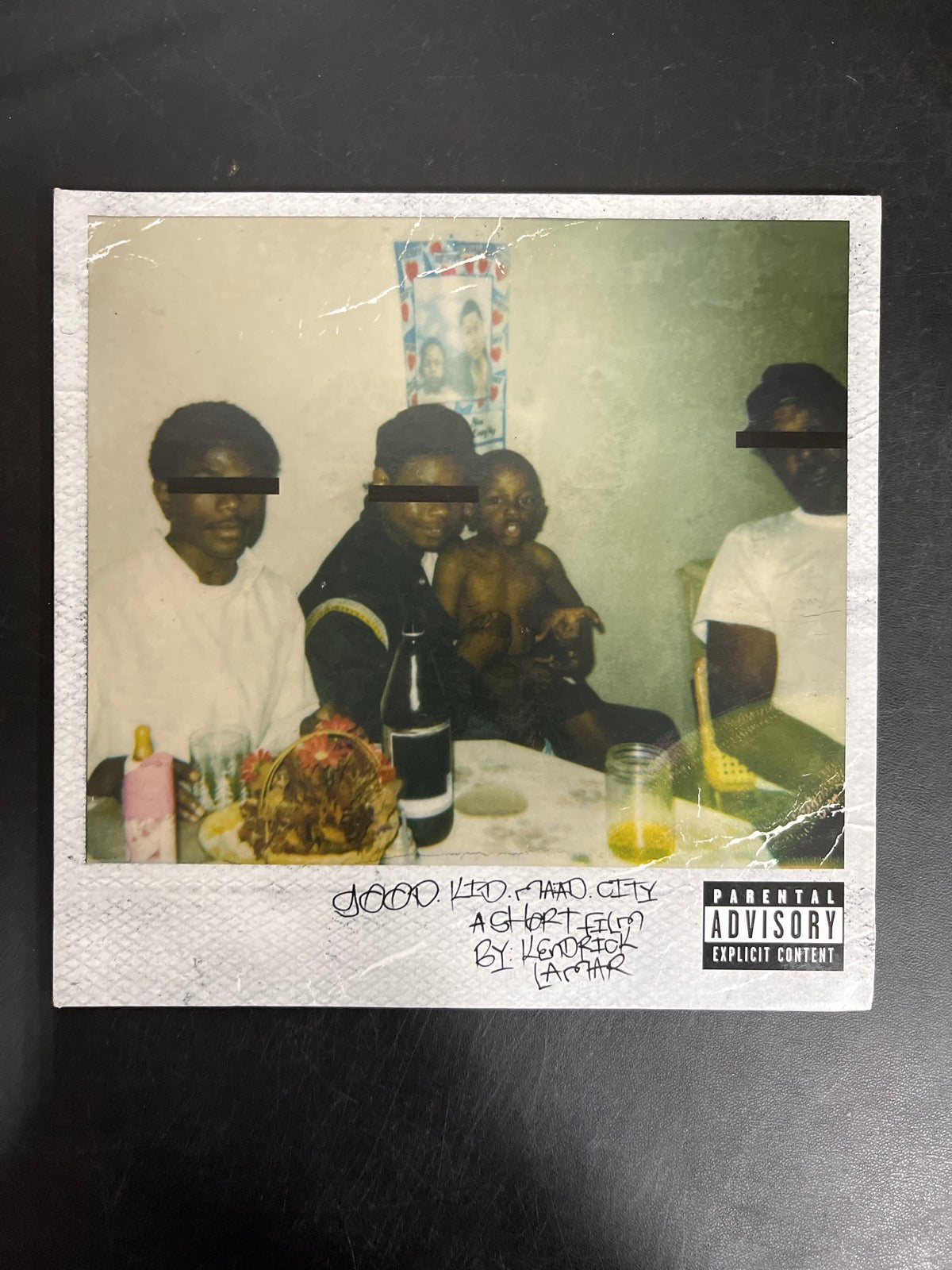 FRONT - Kendrick Lamar - good kid, m.A.A.d city LE Red Vinyl USED NOT TESTED
