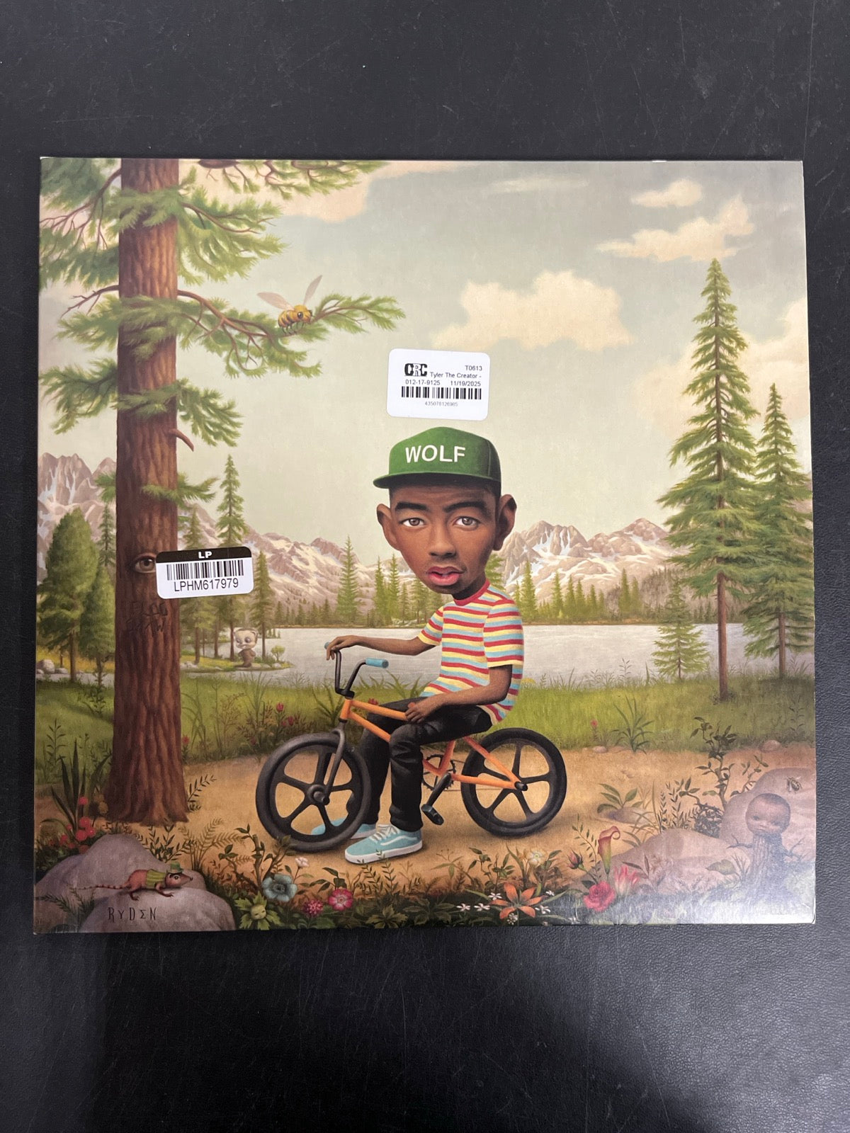 FRONT - Tyler, The Creator - Wolf LE Pink Vinyl USED NOT TESTED