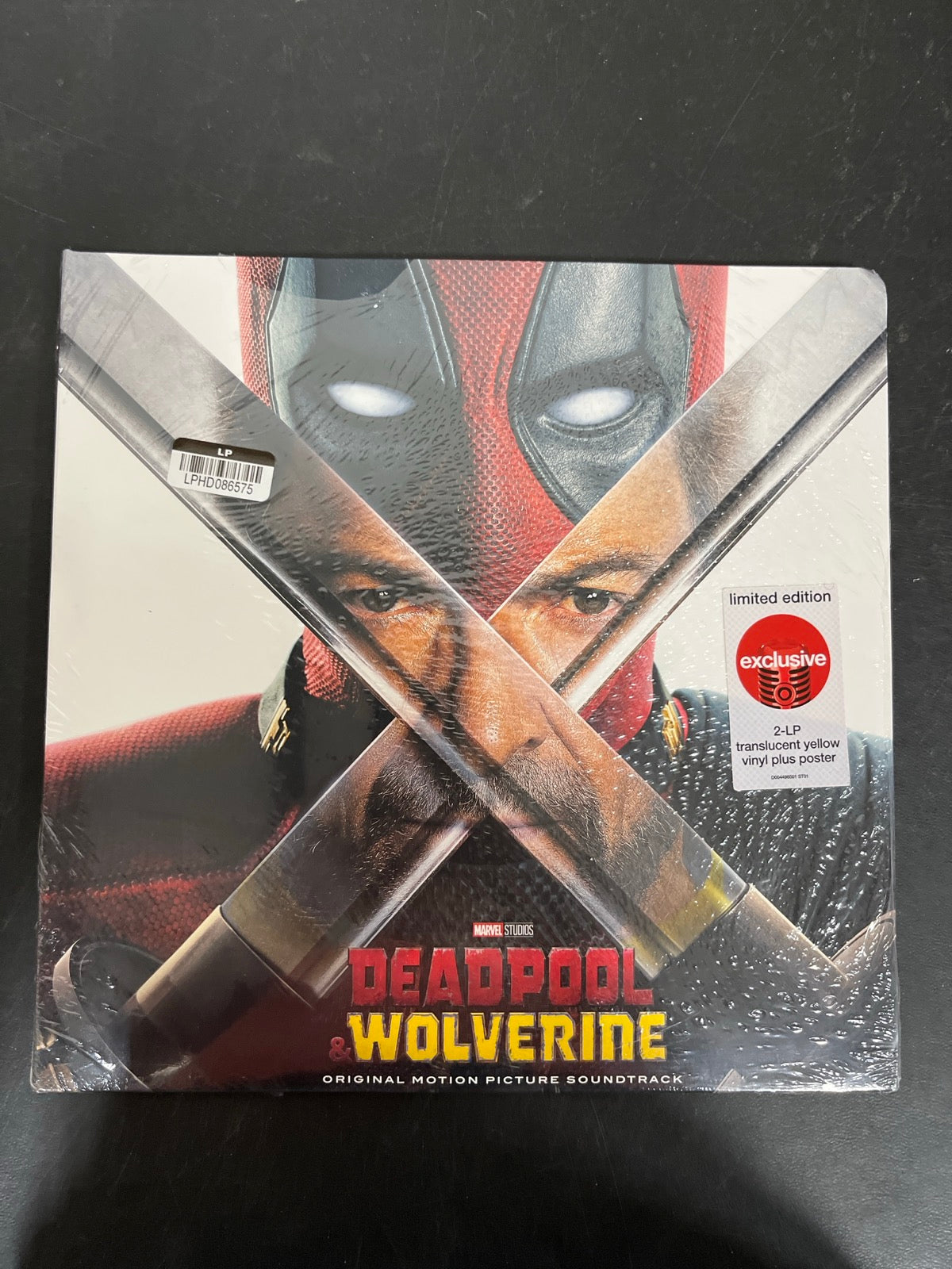 FRONT - Deadpool & Wolverine OST Deluxe Ed. Yellow Vinyl USED NOT TESTED