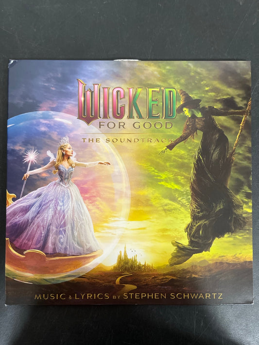 FRONT - Wicked: For Good OST LE Pink / Green Vinyl USED NOT TESTED