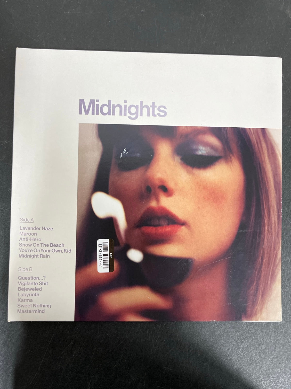 FRONT - Taylor Swift - Midnights Reissue Lavender Vinyl USED NOT TESTED
