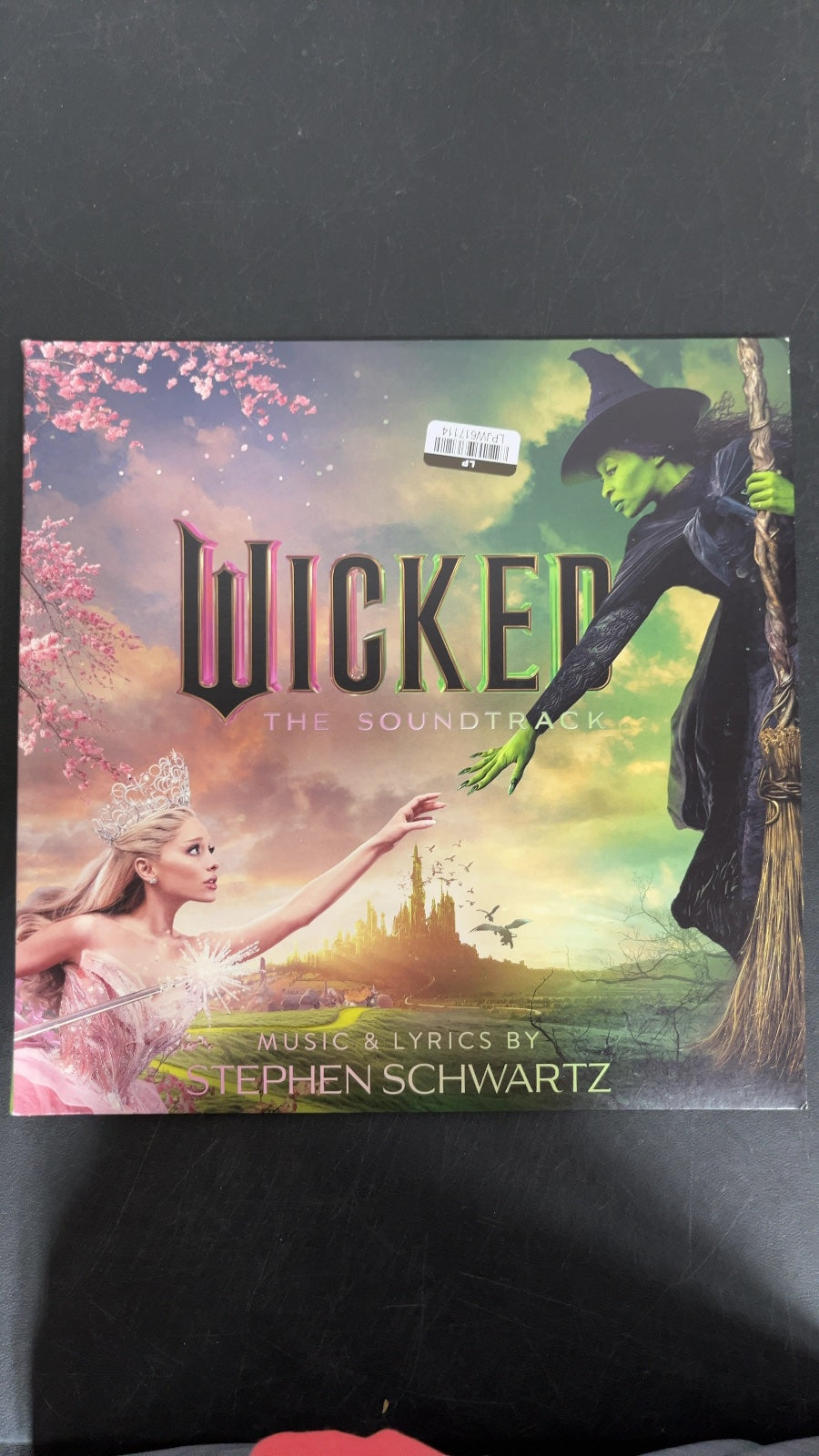 FRONT - Wicked OST LE Etched Green and Pink Splatter Vinyl USED NOT TESTED