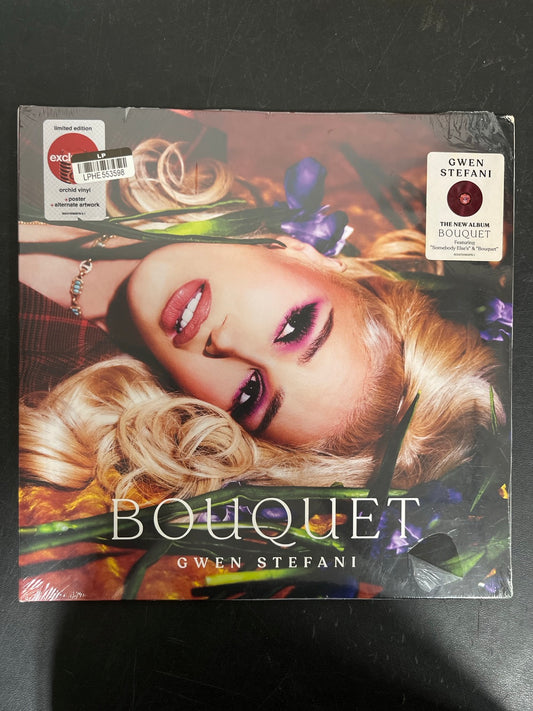 FRONT - Gwen Stefani - Bouquet LE Orchid Etched Numbered Vinyl USED NOT TESTED