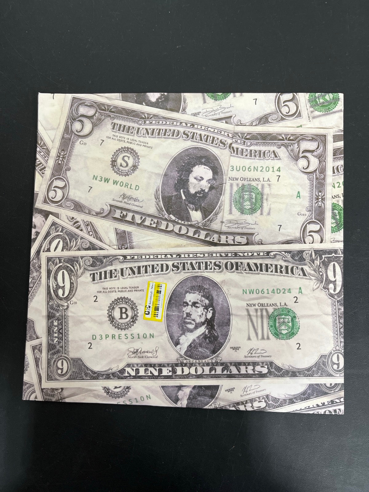 FRONT - $uicideboy$ - New World Depression Target Exclusive Clear Vinyl USED NOT TESTED