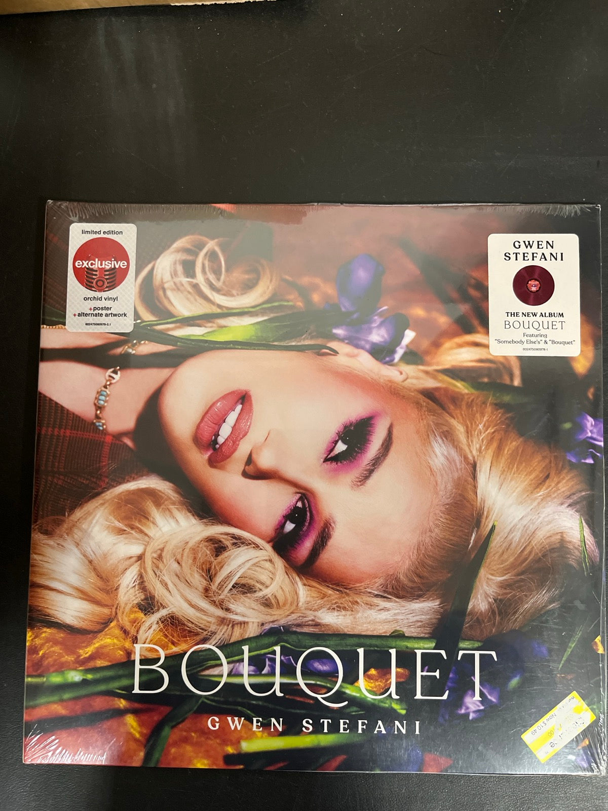 FRONT - Gwen Stefani - Bouquet LE Red Etched Numbered Vinyl SEALED NOT TESTED