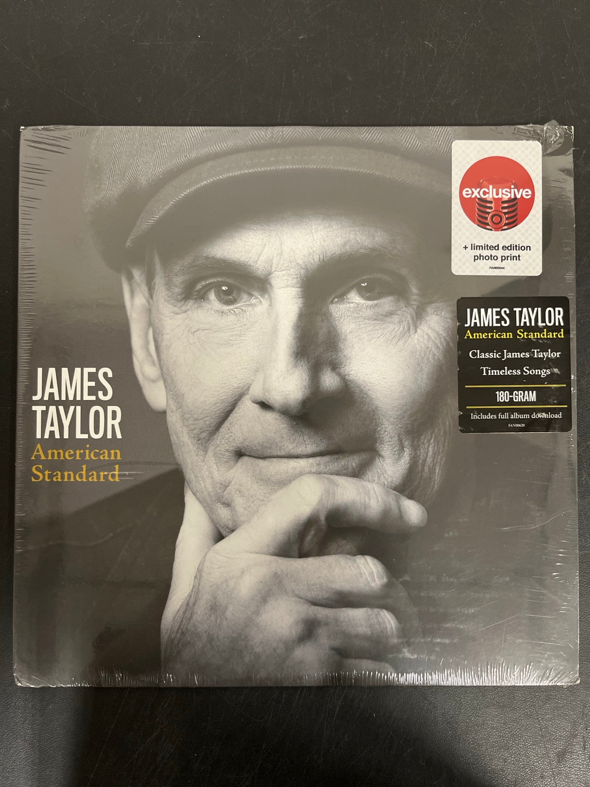 FRONT - James Taylor - American Standard LE 180gm Black Vinyl USED NOT TESTED