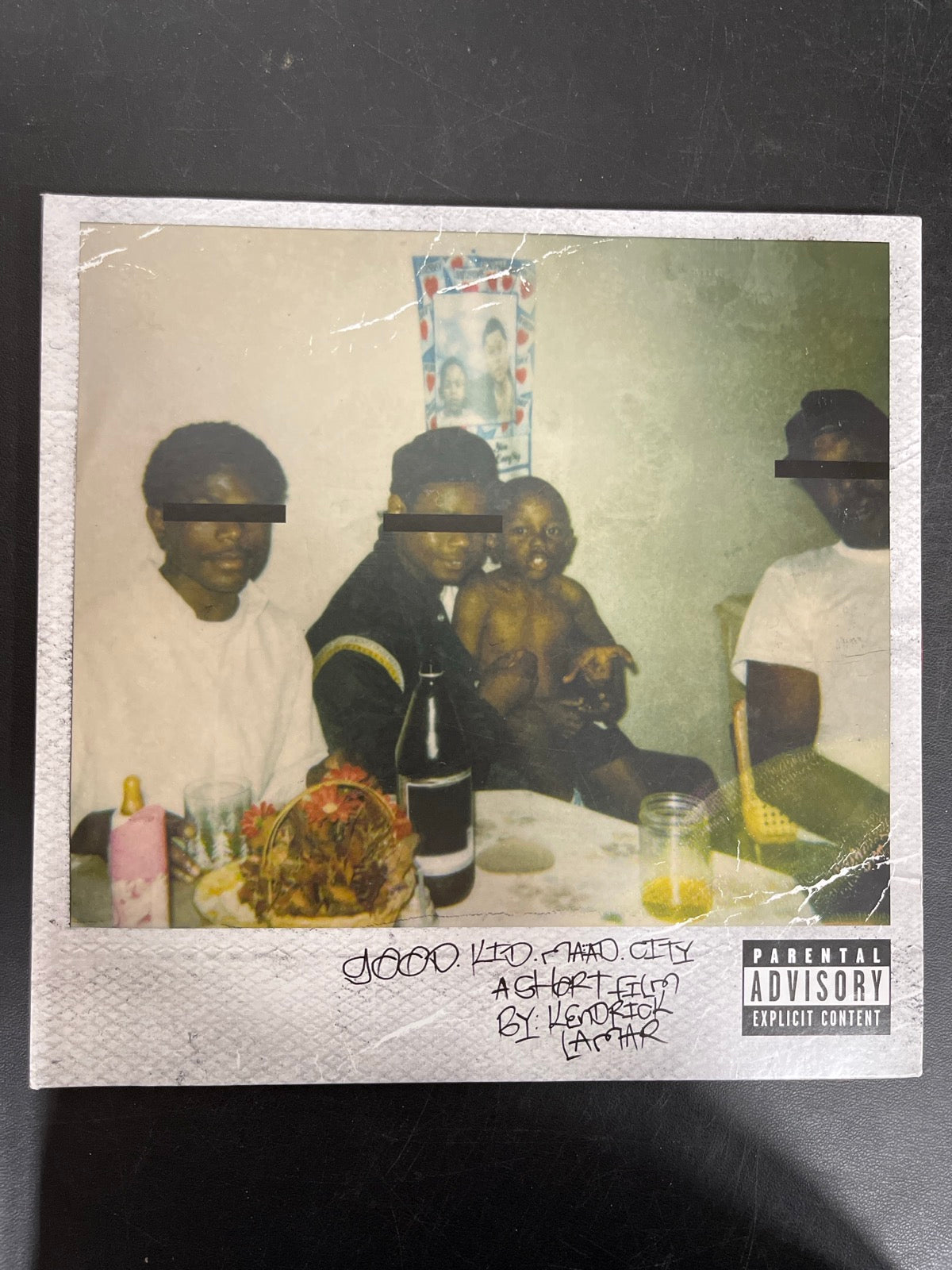 FRONT - Kendrick Lamar - good kid, m.A.A.d city LE Red Vinyl USED NOT TESTED