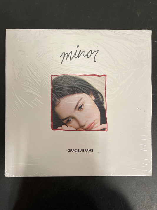 FRONT - Gracie Abrams - Minor LE 5th Anniv. Ed Red Vinyl USED NOT TESTED