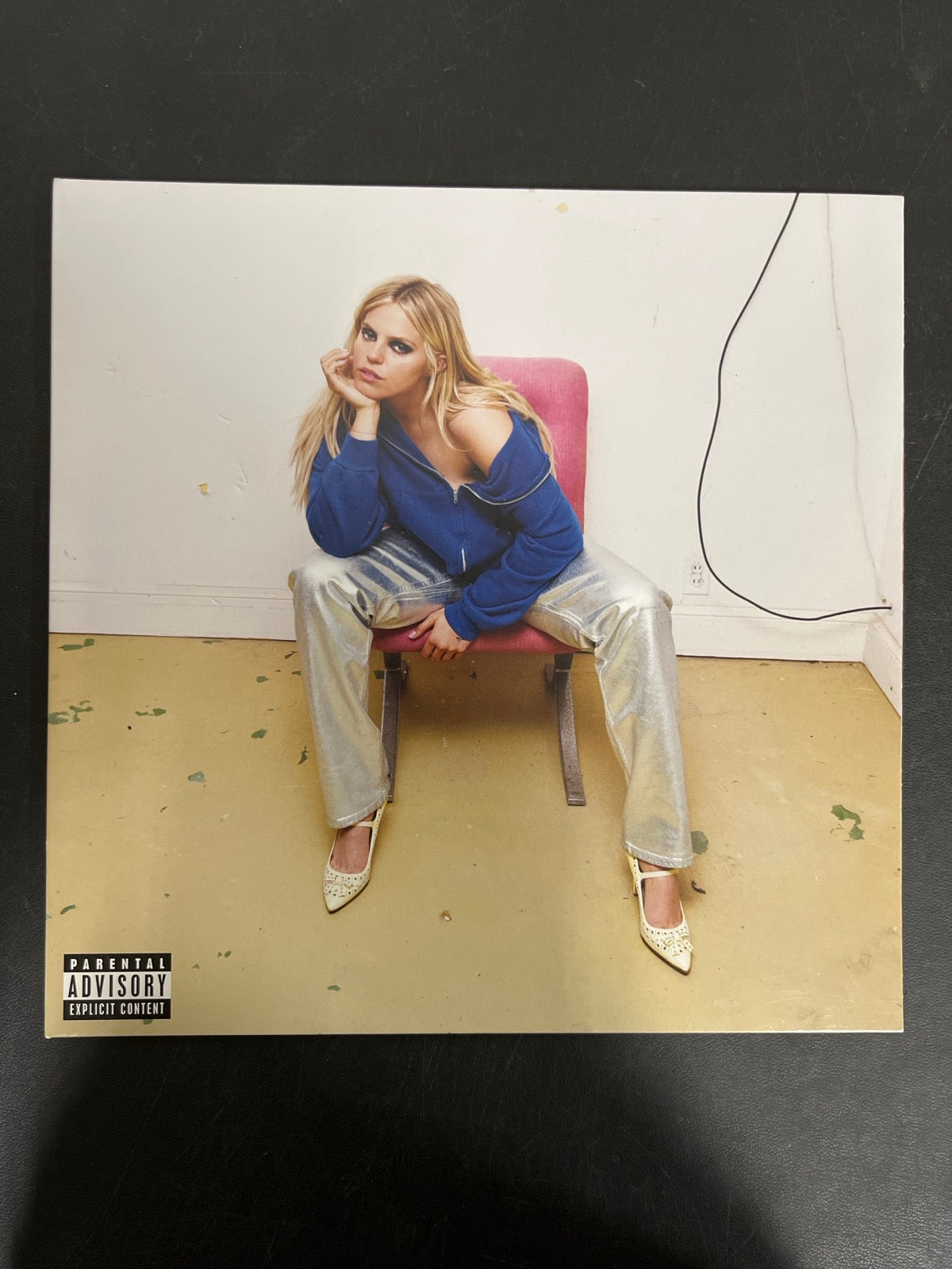 FRONT - Reneé Rapp - Bite Me LE Baby Blue Vinyl USED NOT TESTED