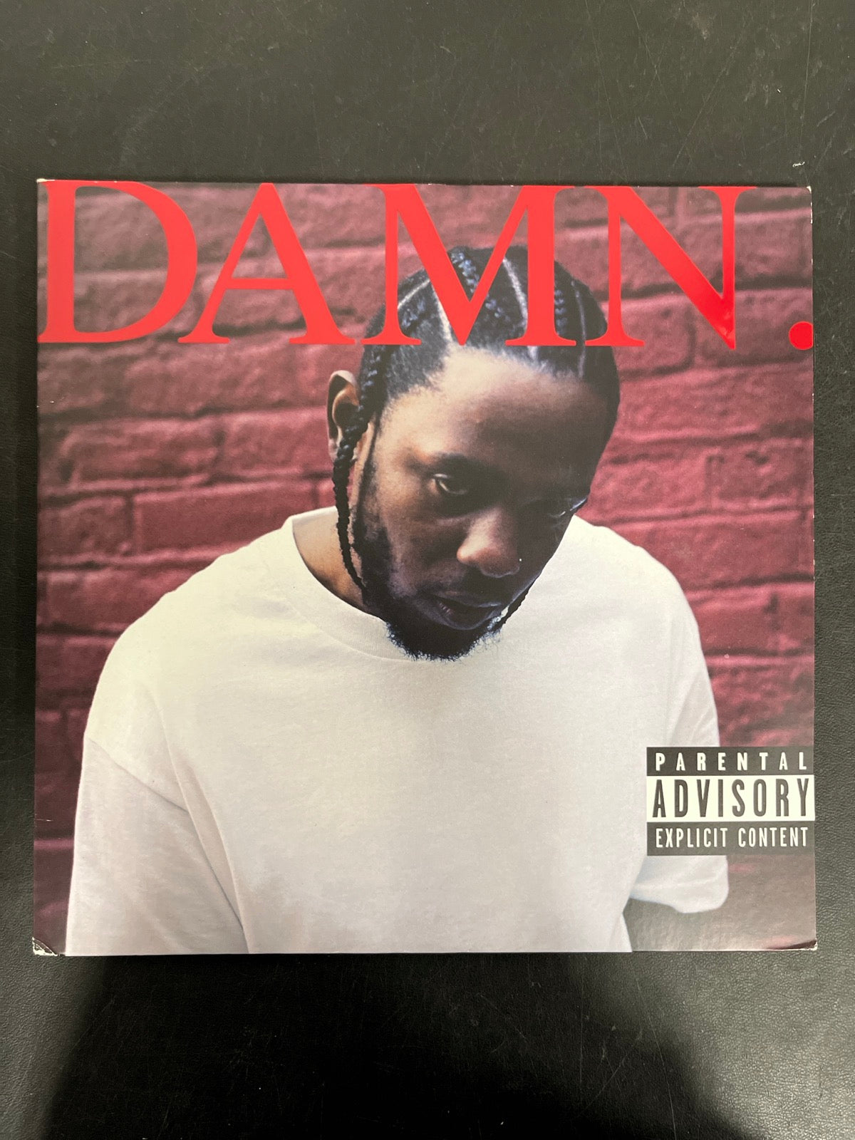 FRONT - Kendrick Lamar - DAMN. LE 180gm Green Vinyl USED NOT TESTED