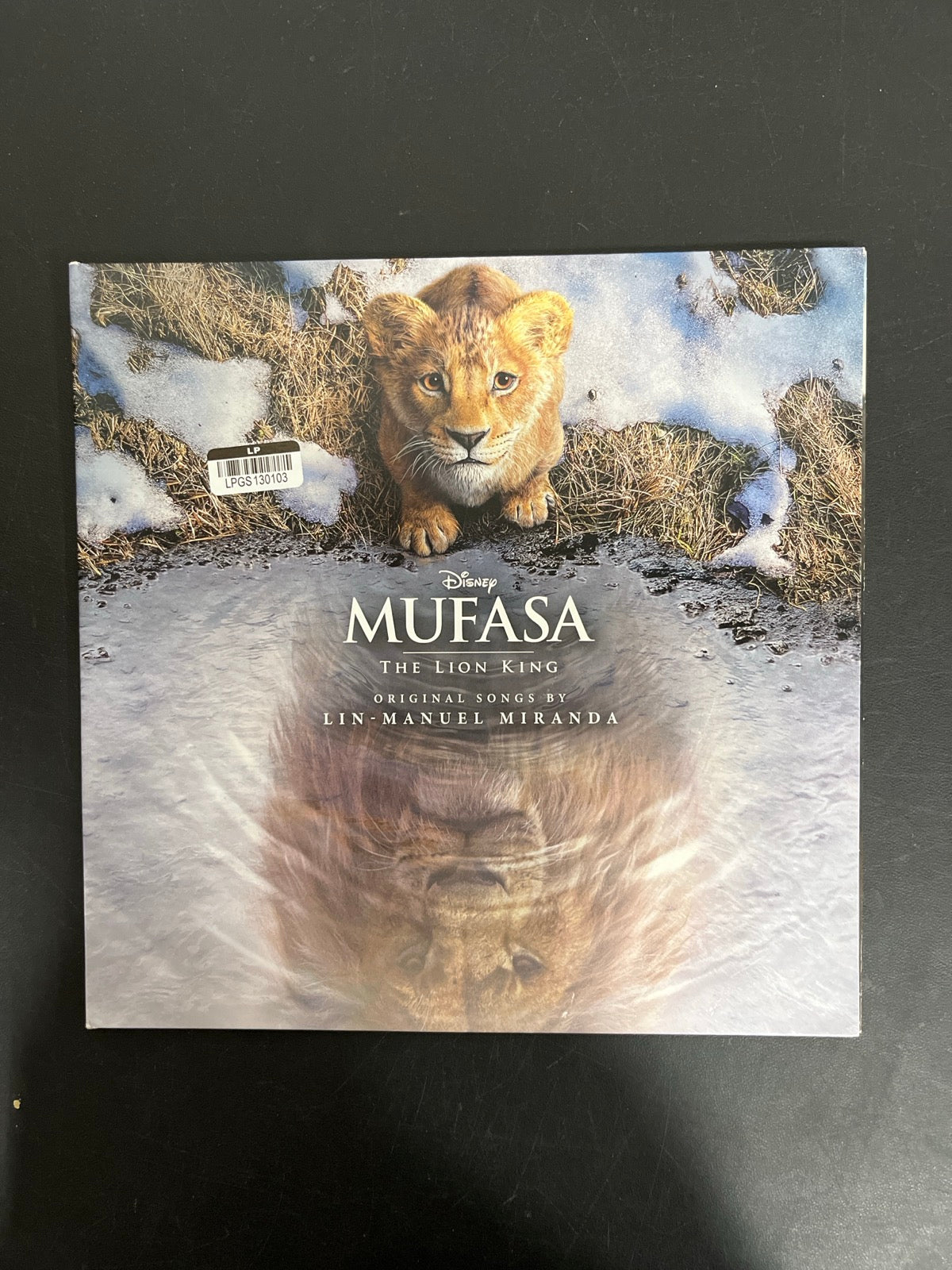 FRONT - Lin-Manuel Miranda - Mufasa: The Lion King ... LE Clear Vinyl SEALED NOT TESTED