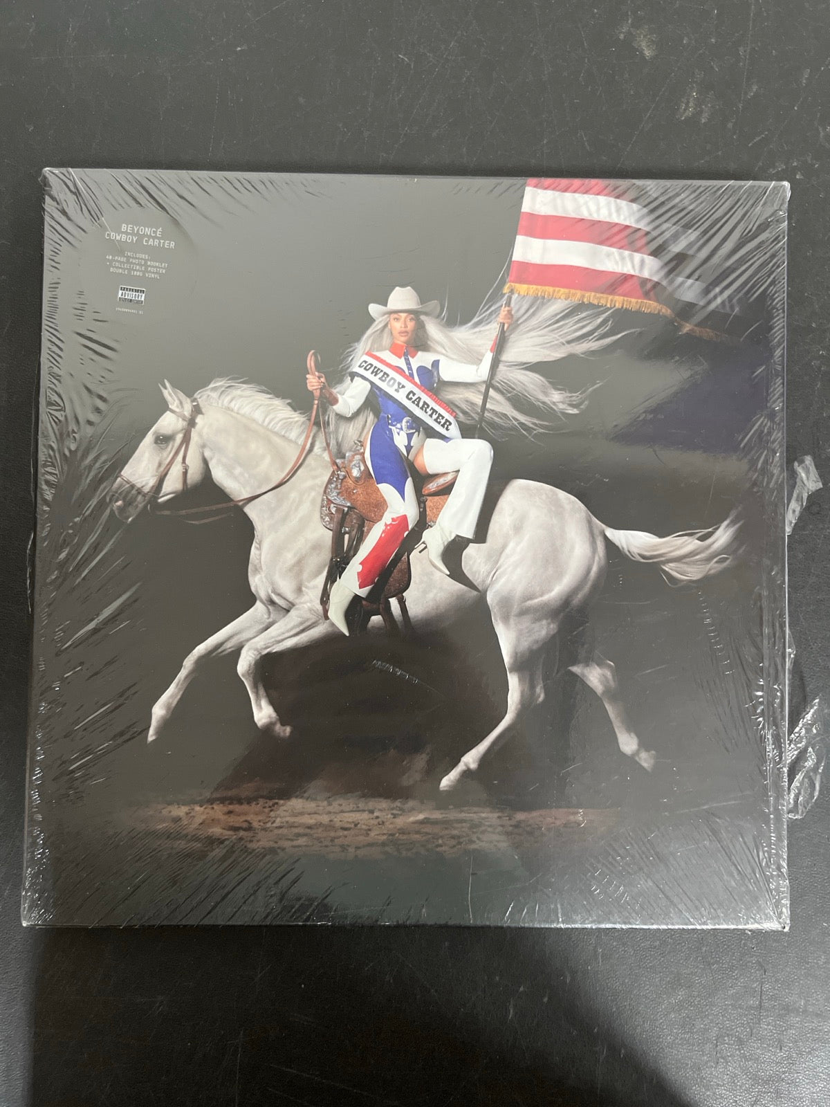 FRONT - Beyoncé - Cowboy Carter LE Vinyl USED NOT TESTED