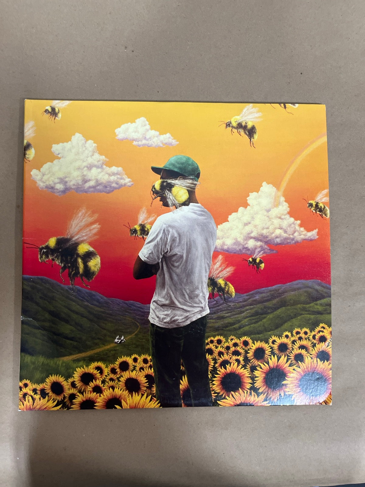 FRONT - Tyler, the Creator - Flower Boy LE Vinyl USED NOT TESTED