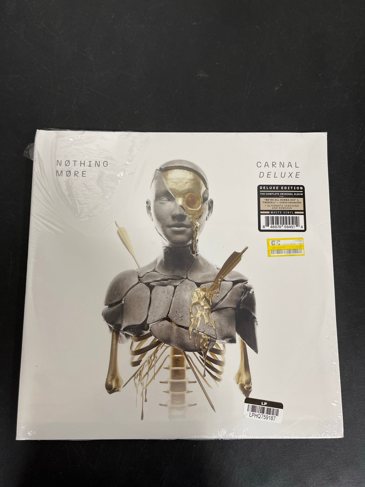 FRONT - Nothing More - Carnal (Deluxe) Deluxe Ed. White Vinyl USED NOT TESTED