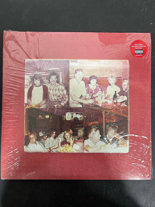 FRONT - Zach Bryan - The Great American... Target Exclusive Vinyl USED NOT TESTED