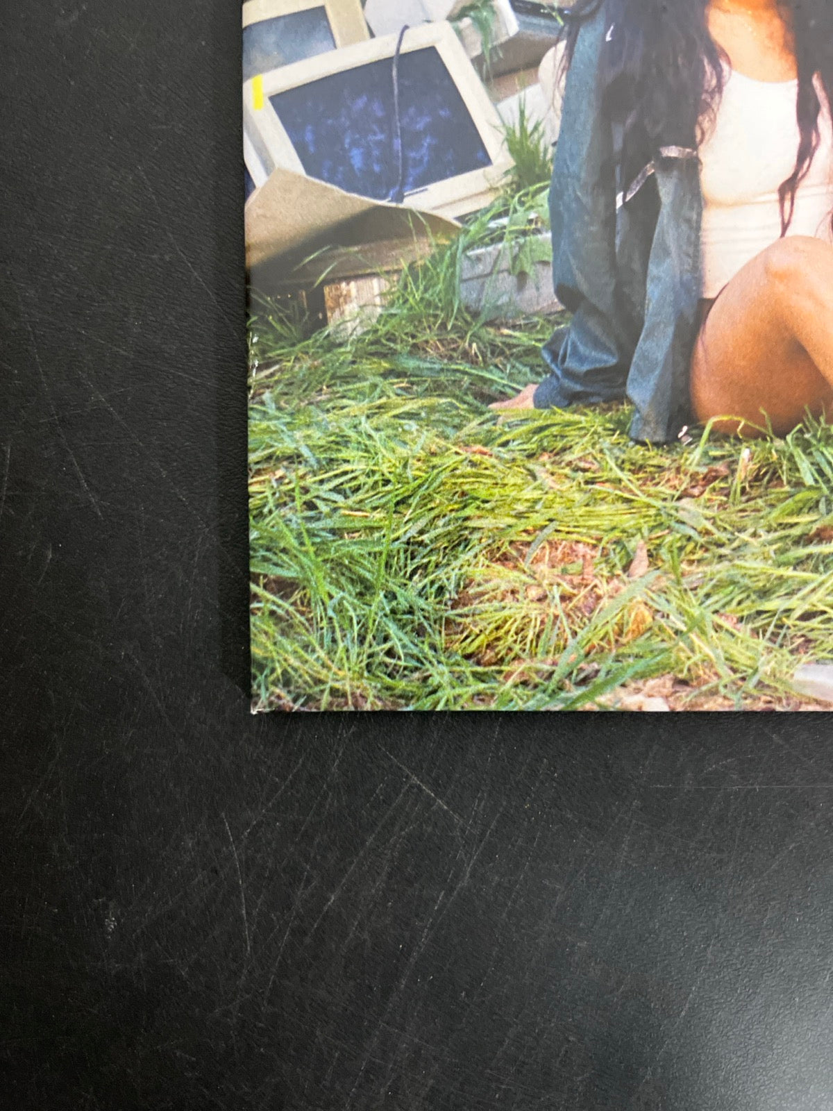 FRONT_BL - SZA - Ctrl LE Translucent Green Vinyl USED NOT TESTED