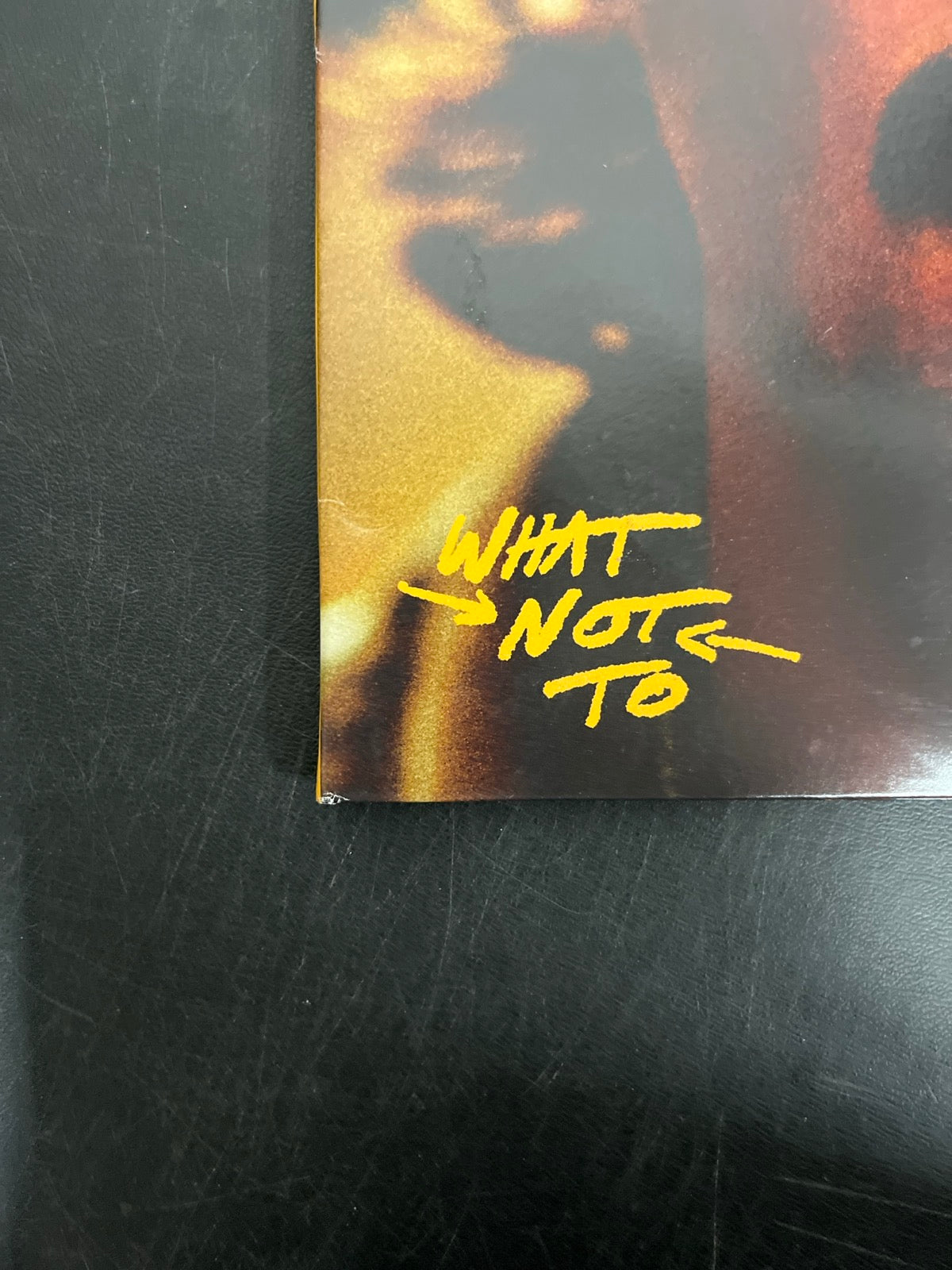 FRONT_BL - Tucker Wetmore - What Not To LE Brown Vinyl USED NOT TESTED