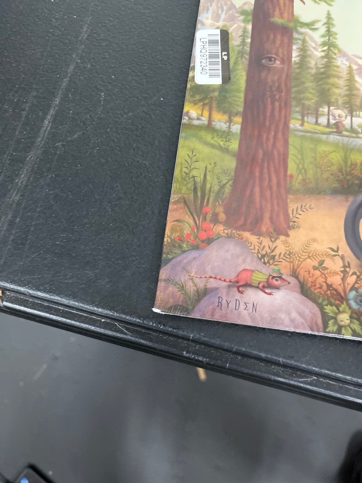 FRONT_BL - Tyler, The Creator - Wolf LE Pink Vinyl USED NOT TESTED