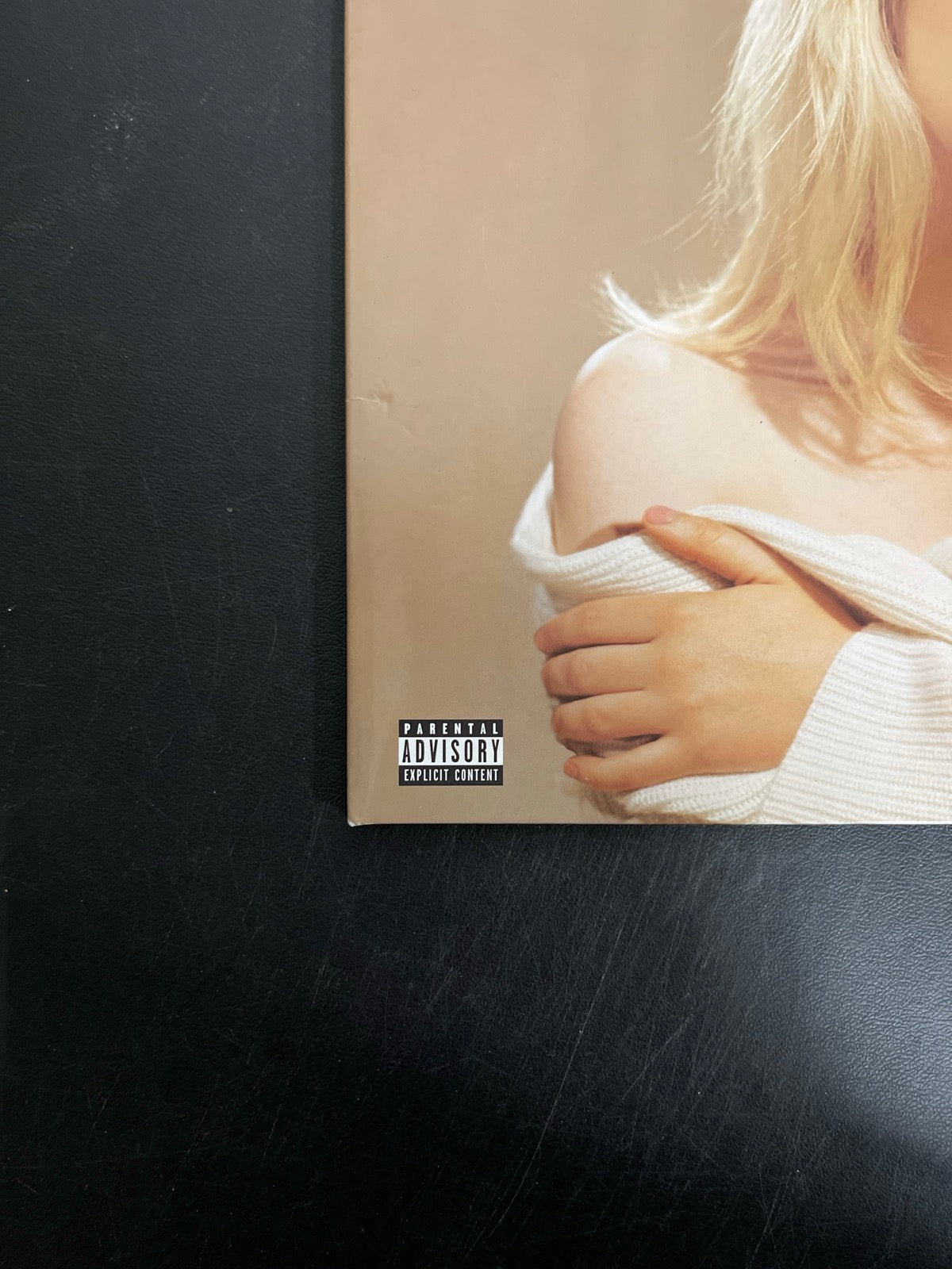 FRONT_BL - Billie Eilish - Happier Than Ever LE Light Blue Etched Vinyl USED NOT TESTED