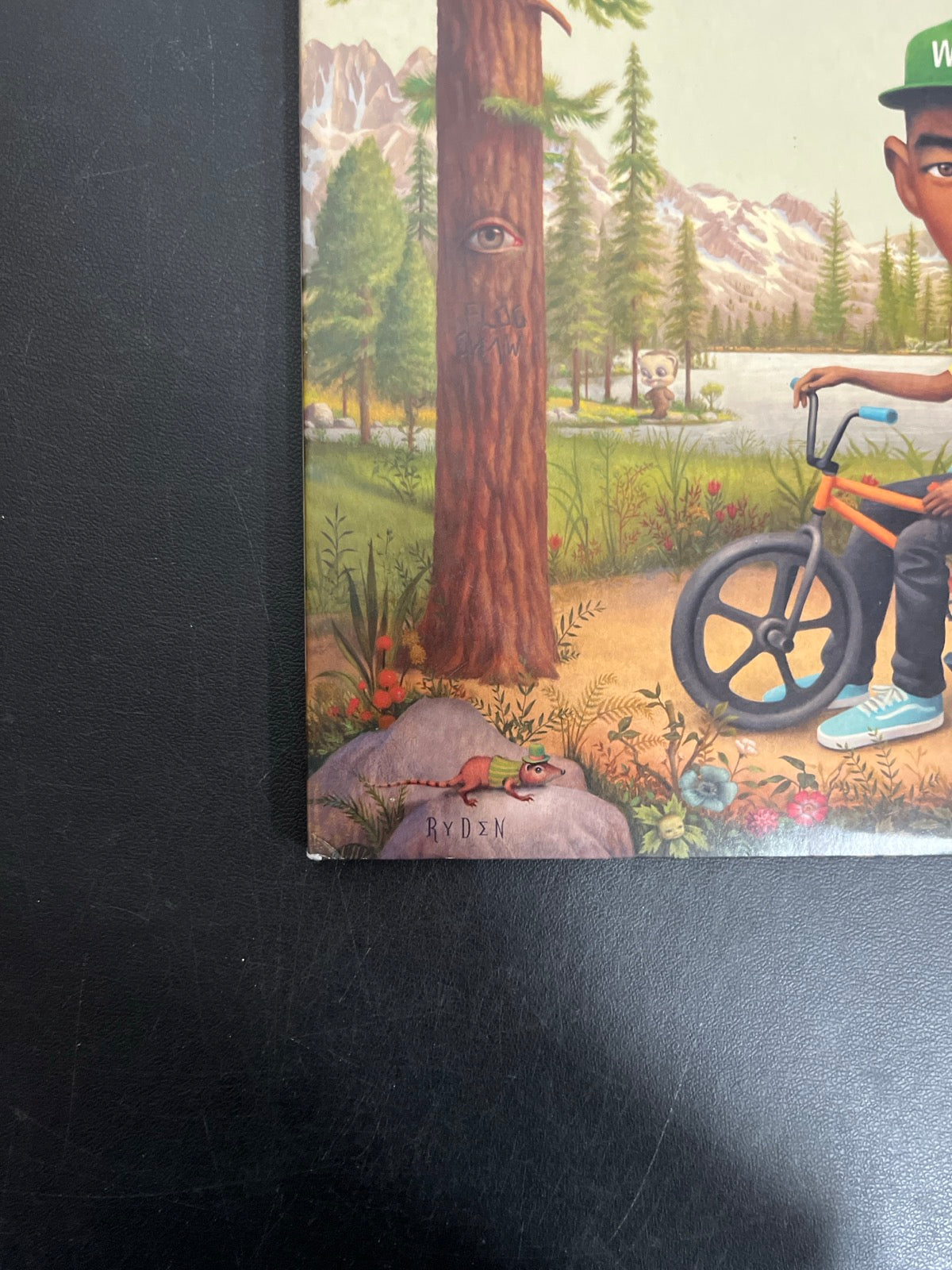 FRONT_BL - Tyler, The Creator - Wolf LE Pink Vinyl USED NOT TESTED