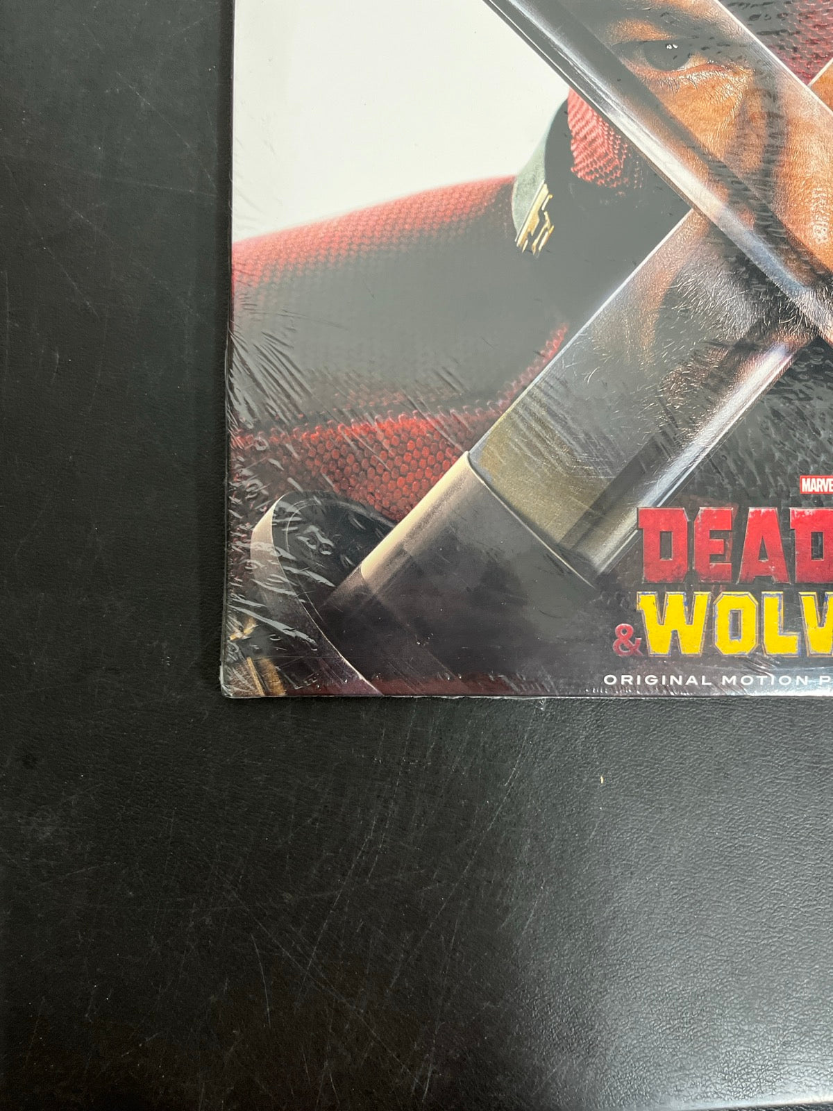 FRONT_BL - Deadpool & Wolverine OST Deluxe Ed. Yellow Vinyl USED NOT TESTED