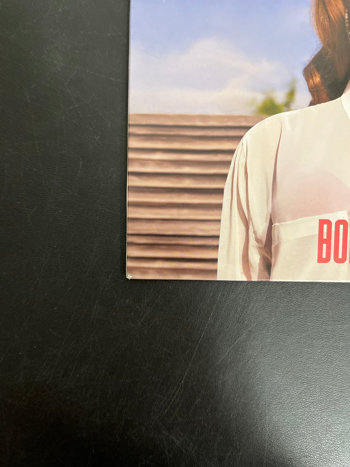 FRONT_BL - Lana Del Rey - Born To Die LE Red Vinyl USED NOT TESTED