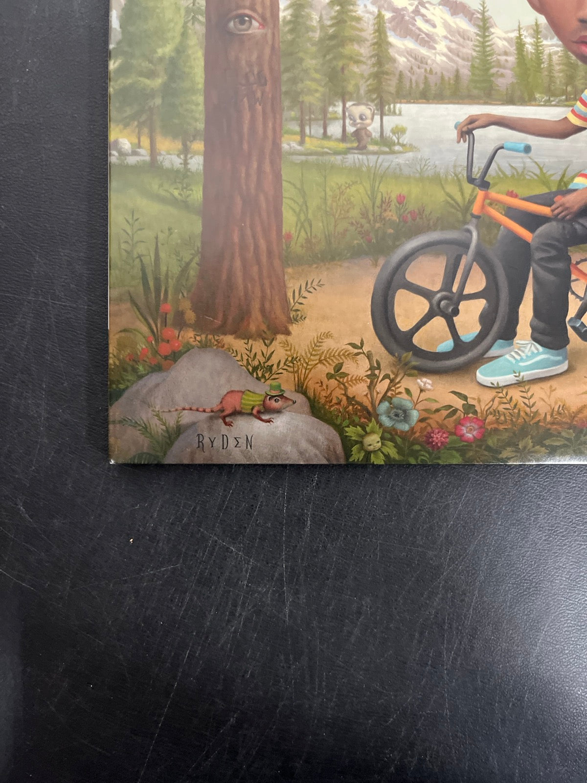 FRONT_BL - Tyler, The Creator - Wolf LE Pink Vinyl USED NOT TESTED
