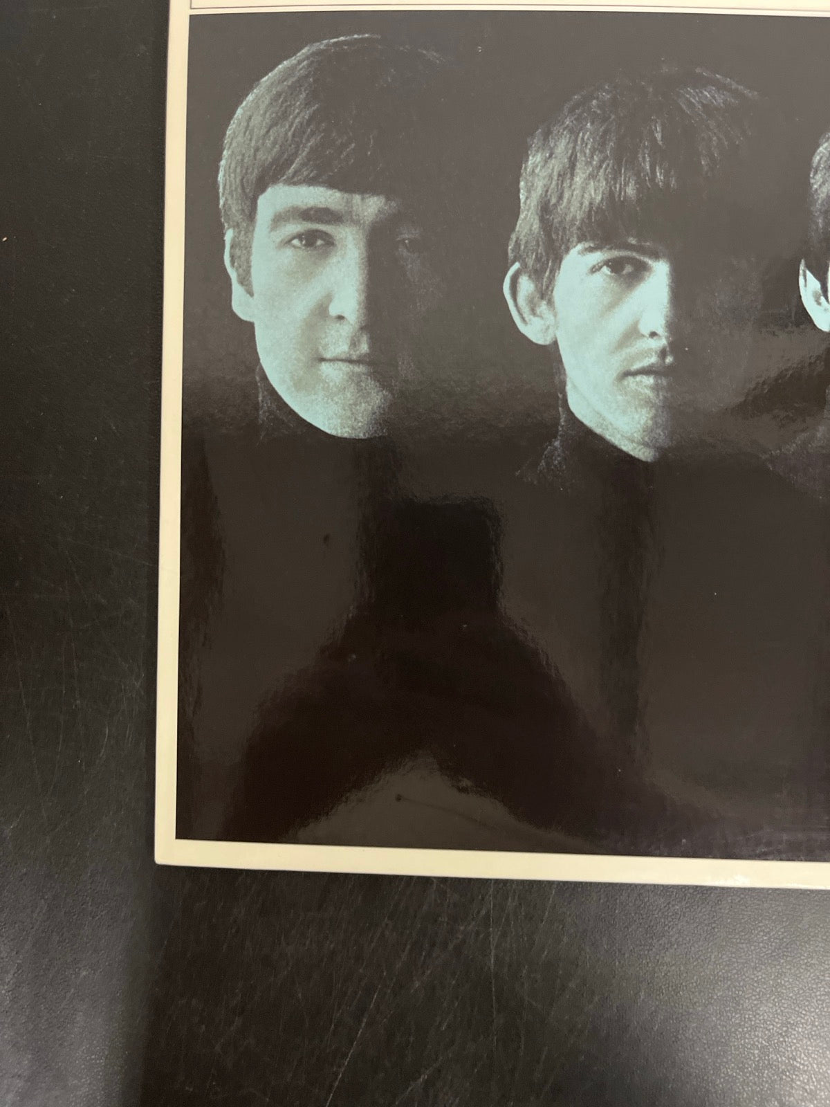 FRONT_BL - The Beatles - Meet The Beatles! 180gm Blue Vinyl USED NOT TESTED