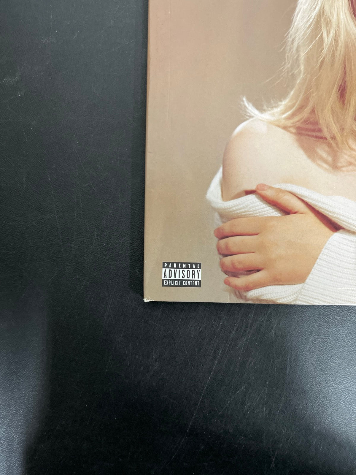 FRONT_BL - Billie Eilish - Happier Than Ever LE Light Blue Etched Vinyl USED NOT TESTED