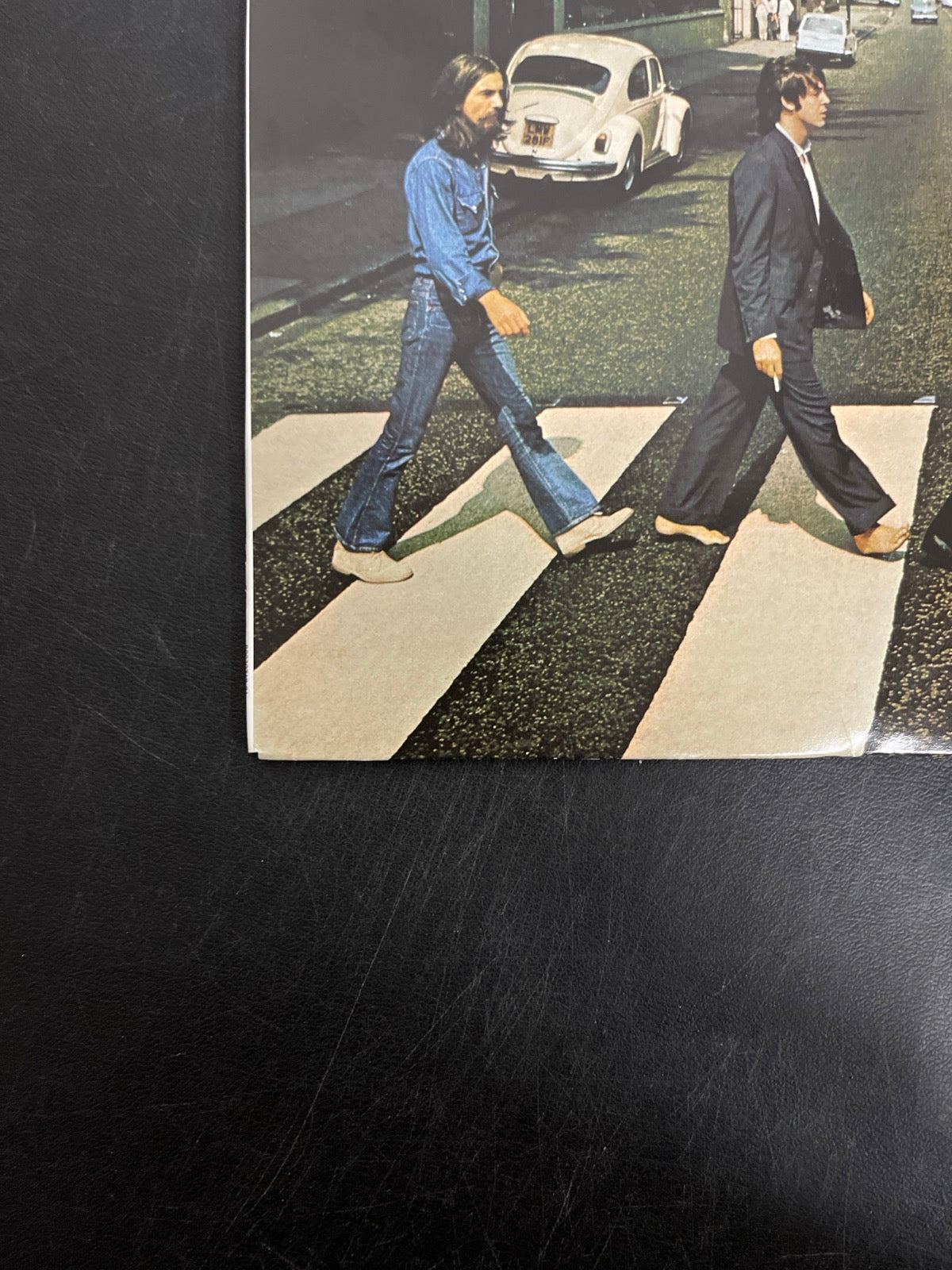 FRONT_BL - The Beatles - Abbey Road LE 180gm Remastered Ann. Ed Vinyl USED NOT TESTED