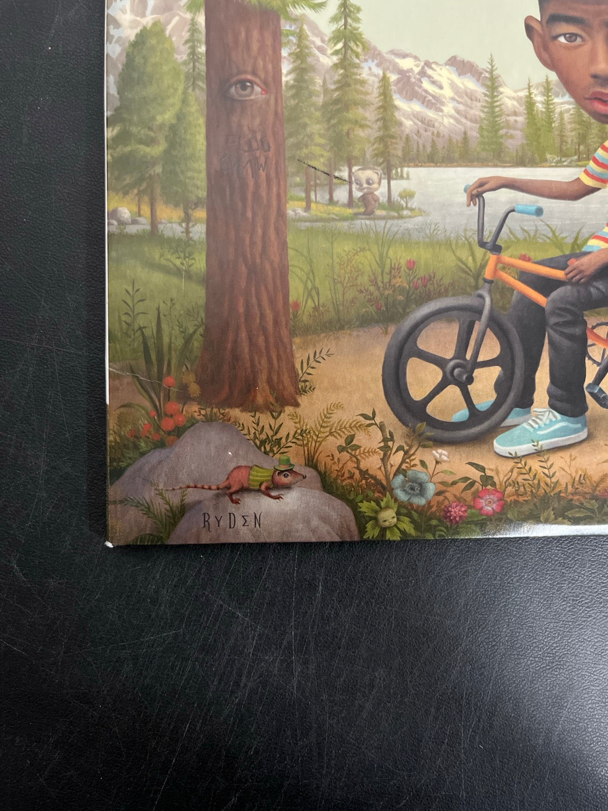 FRONT_BL - Tyler, The Creator - Wolf LE Pink Vinyl USED NOT TESTED