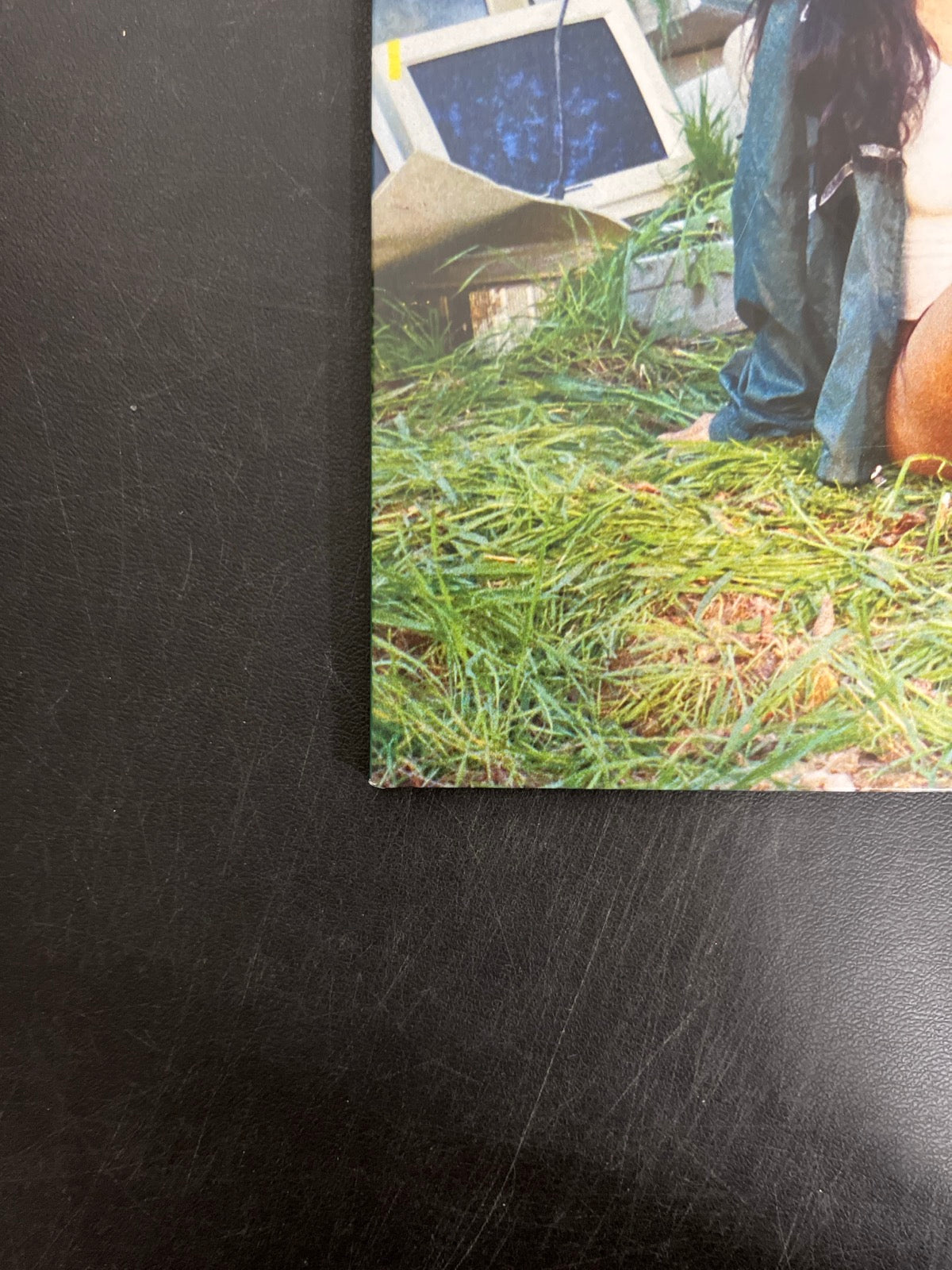 FRONT_BL - SZA - Ctrl LE Translucent Green Vinyl USED NOT TESTED