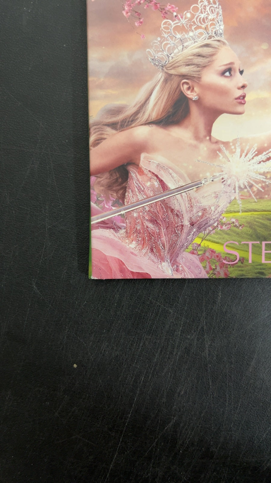 FRONT_BL - Wicked OST LE Etched Green and Pink Splatter Vinyl USED NOT TESTED