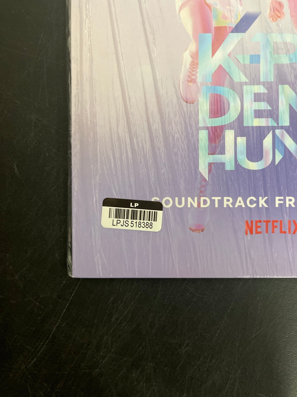 FRONT_BL - K-Pop Demon Hunters OST... Target Exclusive Violet Vinyl USED NOT TESTED