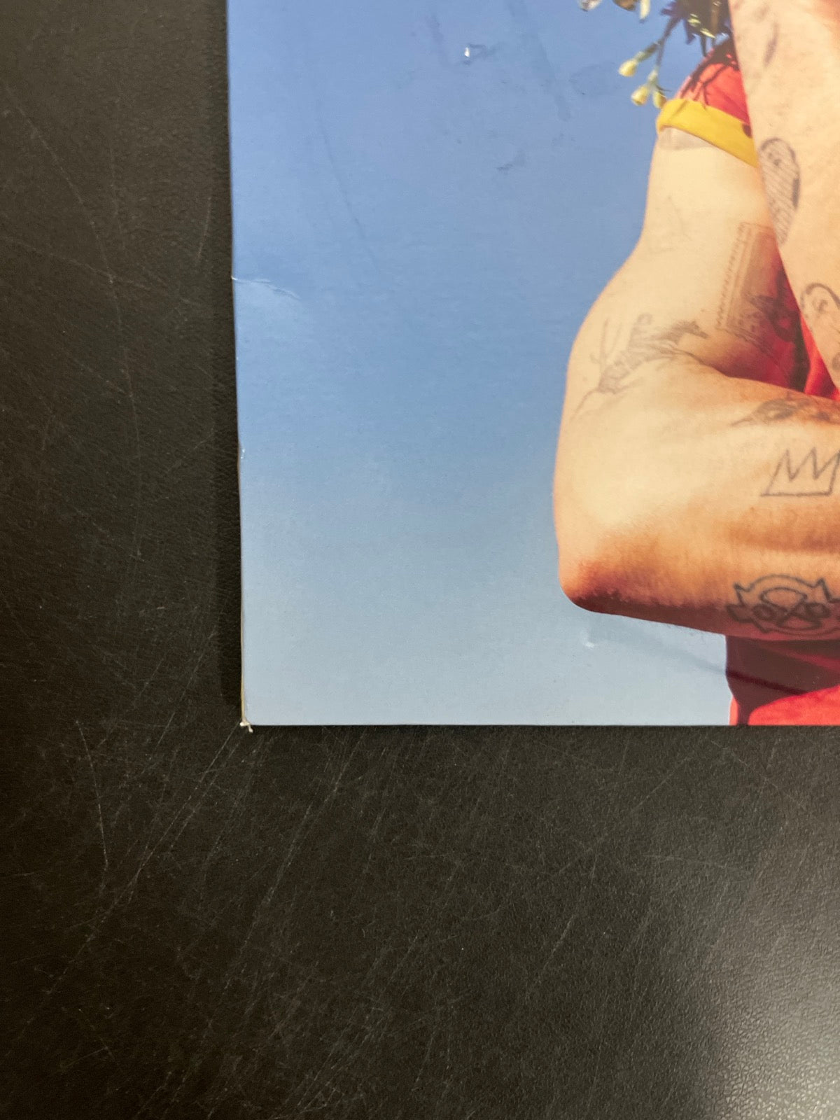FRONT_BL - Joe Jonas - Music for People Who ... Target Exclusive Blue Vinyl USED NOT TESTED