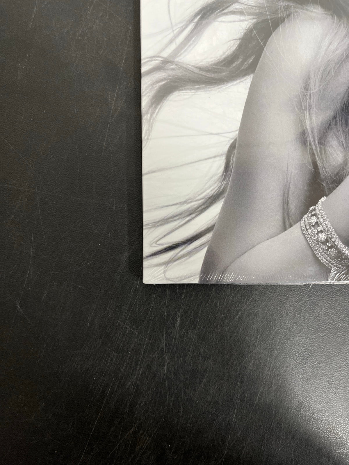 FRONT_BL - Mariah Carey - Here For It All LE Honey Vinyl USED NOT TESTED