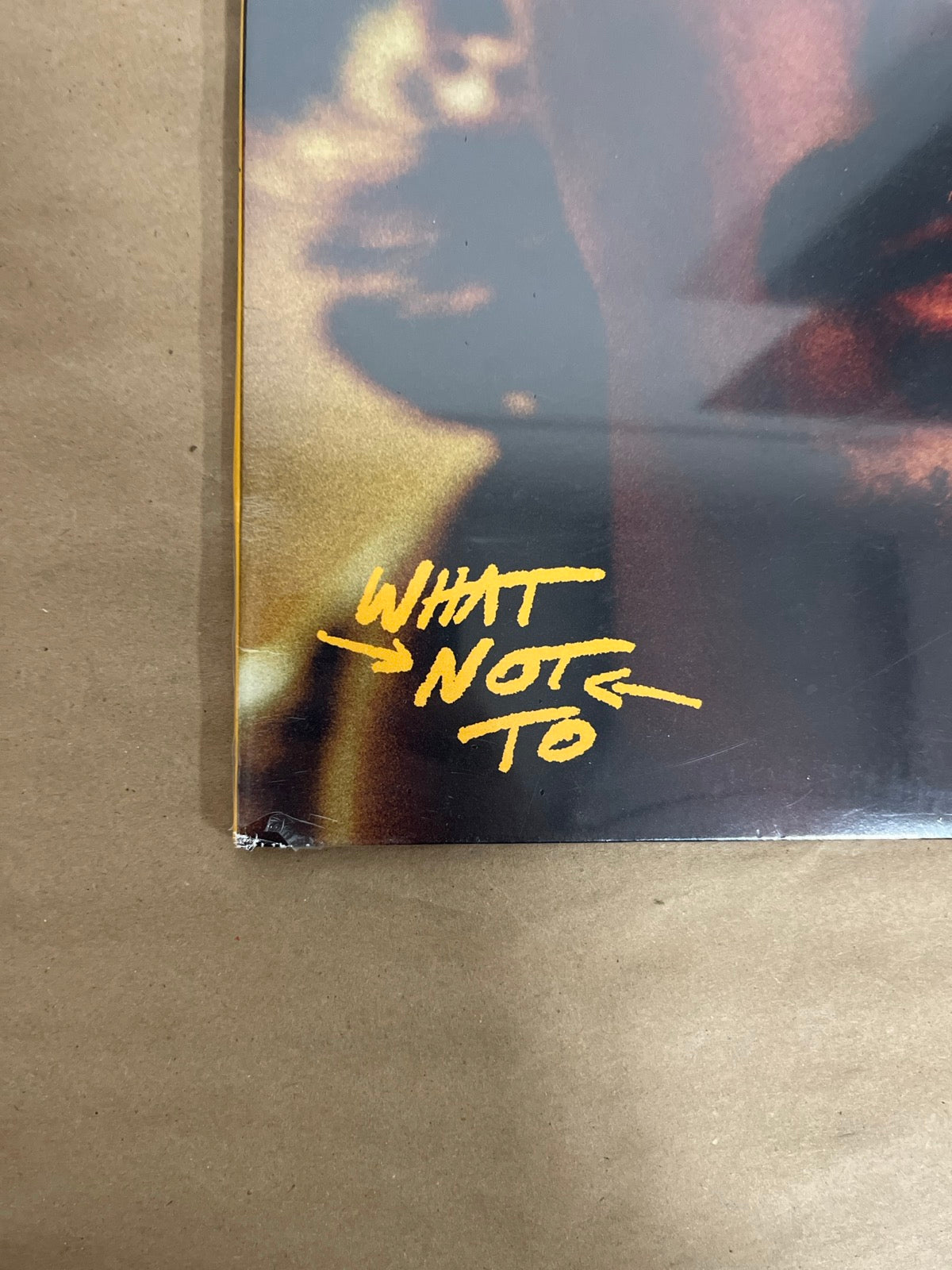 FRONT_BL - Tucker Wetmore - What Not To LE Brown Vinyl USED NOT TESTED