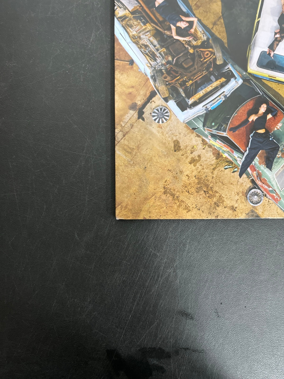 FRONT_BL - KATSEYE - BEAUTIFUL CHAOS MisPrint Red Vinyl USED NOT TESTED