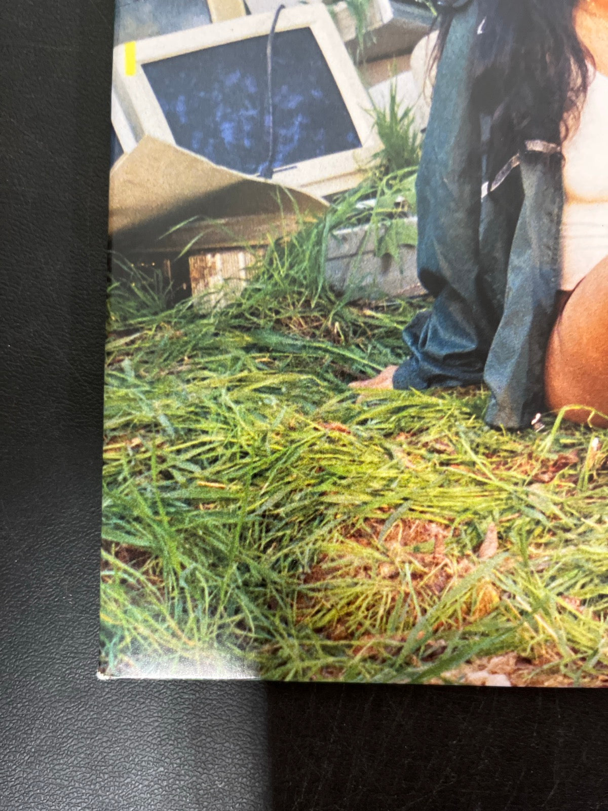 FRONT_BL - SZA - Ctrl LE Translucent Green Vinyl USED NOT TESTED