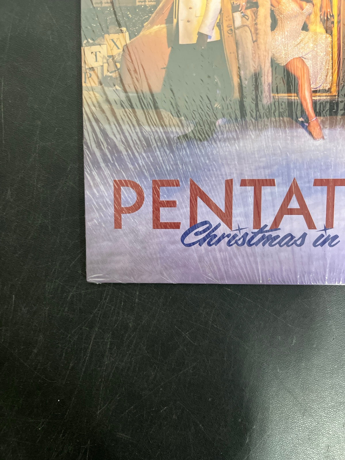 FRONT_BL - Pentatonix - Christmas In The City LE Blue Vinyl DAMAGED NOT TESTED