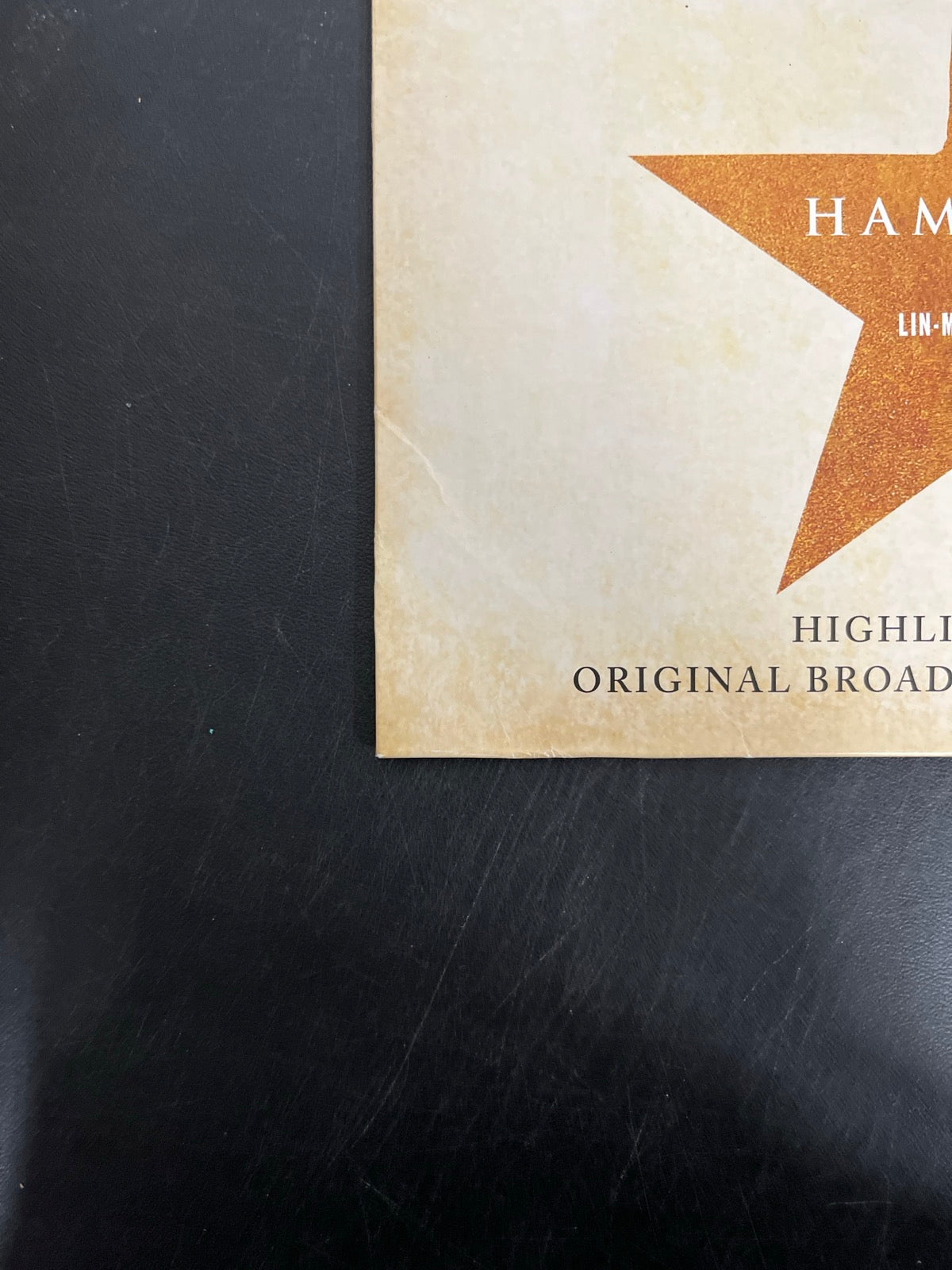 FRONT_BL - Lin-Manuel Miranda - Hamilton: 10 Shots LE Red Smoke Vinyl USED NOT TESTED