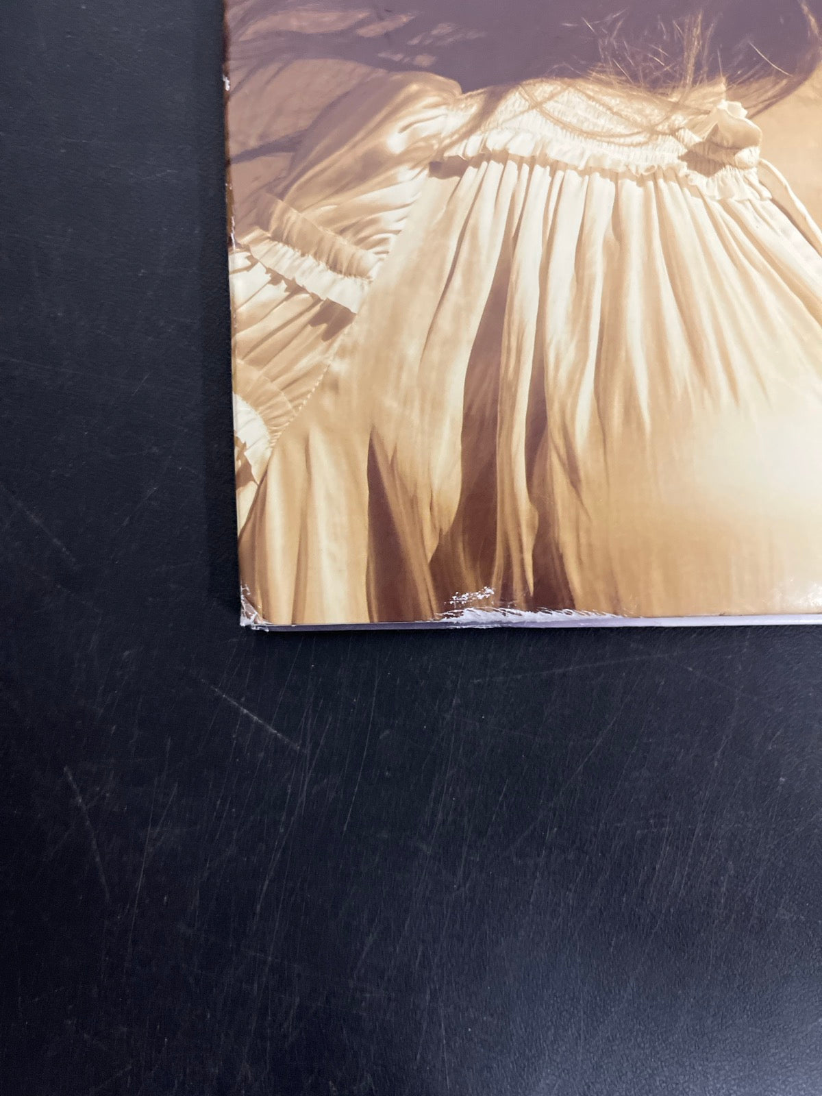 FRONT_BL - Taylor Swift - Fearless (Taylor's Version) Red Numbered Vinyl USED NOT TESTED