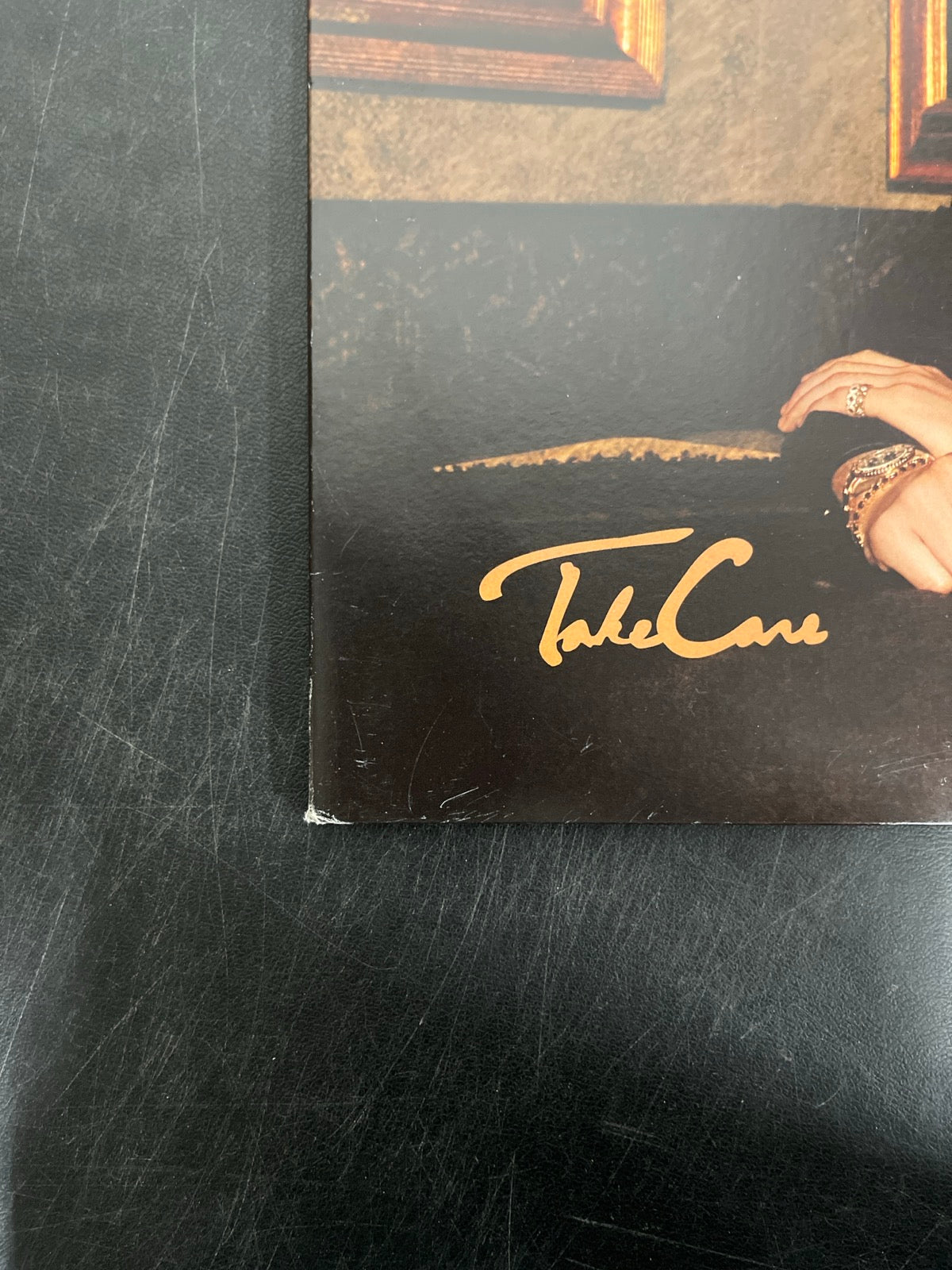 FRONT_BL - Drake - Take Care Reissue Vinyl USED NOT TESTED