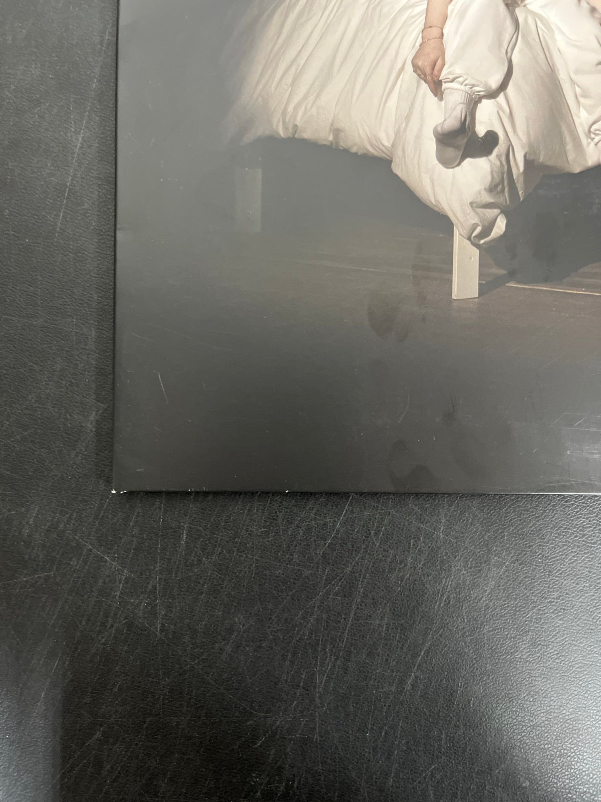 FRONT_BL - Billie Eilish - WHEN WE ALL FALL ... LE Green Vinyl USED NOT TESTED