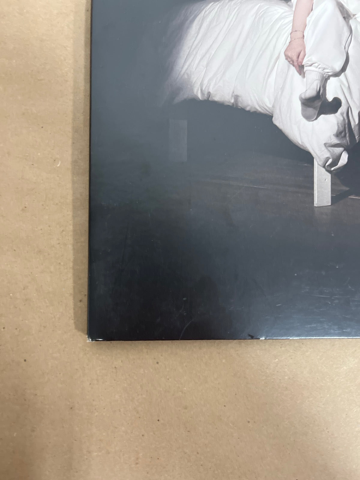FRONT_BL - Billie Eilish - WHEN WE ALL FALL ... LE Green Vinyl USED NOT TESTED