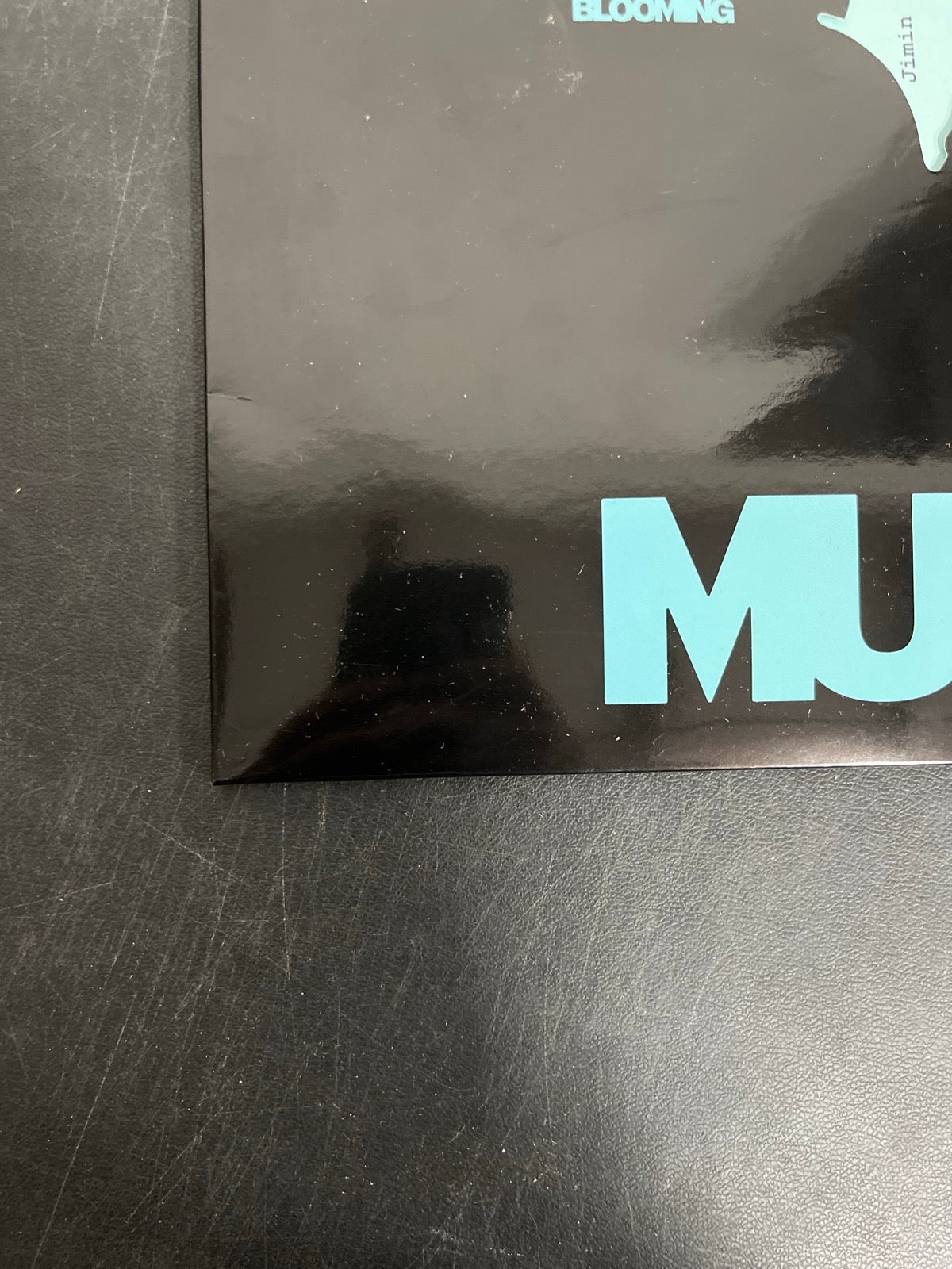 FRONT_BL - Jimin (BTS) - Muse LE BLue Vinyl USED NOT TESTED